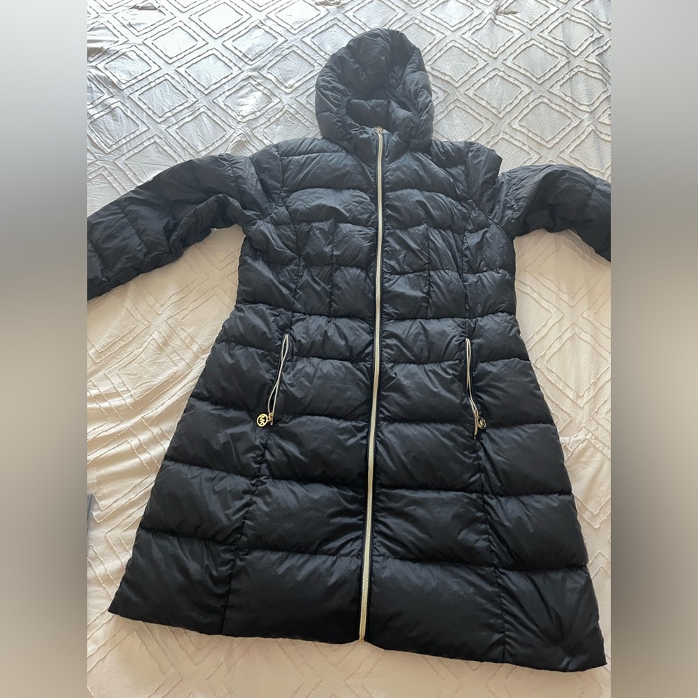 Black Michael Kors, winter coat